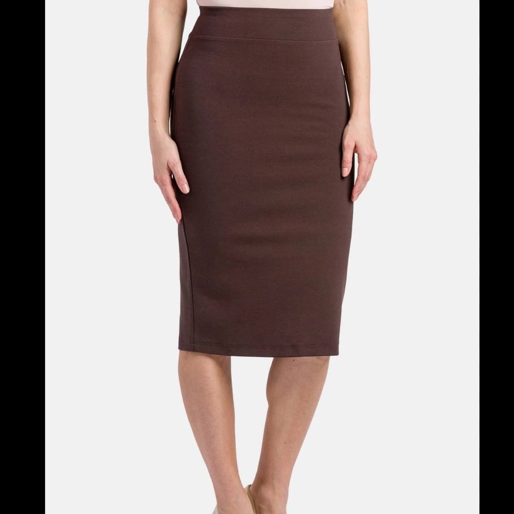 Worthington Women's 6 Pencil Skirt Brown